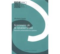 Grammaire De La Notation Conté - Nouvelle Présentatiton Du Système