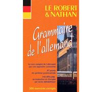 Grammaire de l'Allemand Robert et Nathan