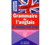 Grammaire de l'anglais d'aujourd'hui