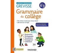 Grammaire Du Collège, De La 6e À La 3e