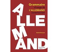 Grammaire d'usage de l'allemand contemporain