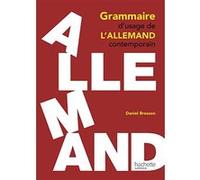Grammaire d'usage de l'allemand contemporain
