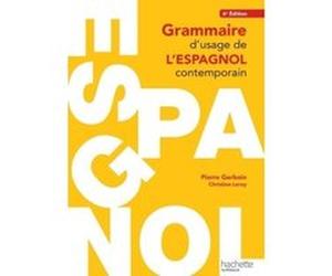 Grammaire d'usage de l'espagnol contemporain Pierre Gerboin (Auteur), Catherine Leroy (Auteur)