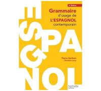 Pierre Gerboin, Catherine Leroy – Grammaire d'usage de l'espagnol contemporain – Broché