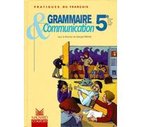 Grammaire et communication 5e, livret élève
