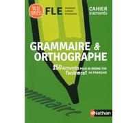 Grammaire et orthographe FLE - Français pour étrangers