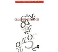 Grammaire et prosodie 2 Pur (Auteur)