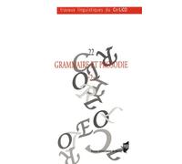 Grammaire Et Prosodie - Tome 2