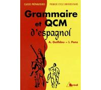 Grammaire et QCM d'espagnol (1ère et 2e langue)