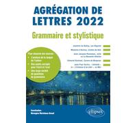 Grammaire et stylistique - Agrégation de lettres 2022