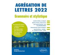 Grammaire et stylistique - Agrégation de lettres 2022 - Magalie Diguet - Ellipses - broché - Manuel