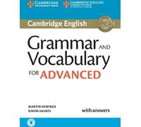 Grammaire et vocabulaire pour le niveau avancé Livre avec réponses et audio (Hewings Martin)
