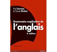 Grammaire explicative de l'anglais