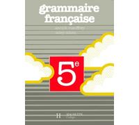 Grammaire française: 5e