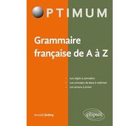 Grammaire française de A à Z