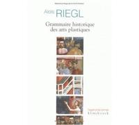 Grammaire Historique Des Arts Plastiques