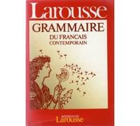 Grammaire Larousse Du Francais Contemporain