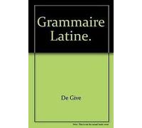 Grammaire latine