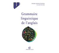 Grammaire linguistique de l'anglais