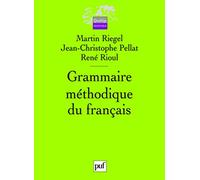 Grammaire méthodique du français
