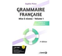 Grammaire, Mise À Niveau - Tome 1 - Supérieur Et Formation Continue