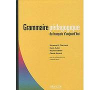 Grammaire Pédagogique Du Français D'aujourd'hui