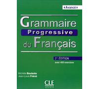 Grammaire progressive du français - Niveau avancé - Livre + CD - 2ème édition