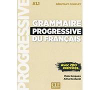 Grammaire progressive du français - Niveau débutant complet - Livre + CD + Livre-web - Nouvelle couverture