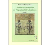 Grammaire simplifié de l'egyptien hiéroglyphique