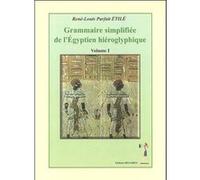 Grammaire simplifié de l'egyptien hiéroglyphique