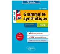 Grammaire Synthétique Anglais B2-C1