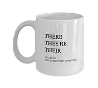 Grammaire Tasses À Thé Mignonne Mug À Café Céramique Tasse À Café Pour Boissons Chaudes Chocolat Chaud L'École 330Ml