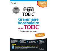 Grammaire - Vocabulaire TOEIC® (conforme aux tests TOEIC®) - ETS - Hachette Education - broché - Méthode de langue