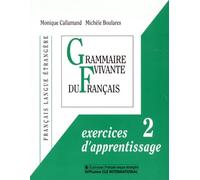 Grammaires. Exercices d'apprentissage 2