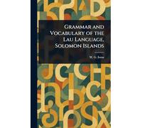 Grammar and Vocabulary of the Lau Language, Solomon Islands