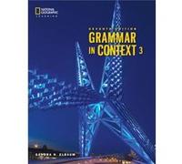 Grammar in Context 3 Students Book - Elbaum Sandra Truman College City College of Chicago - Cengage Learning Inc - Livre en Anglais - Paperback Elbaum Sandra Truman College City College of ChicagoElba