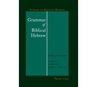 Grammar Of Biblical Hebrew