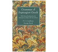 Grammar Of Septuagint Greek