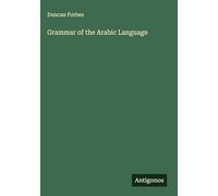 Grammar of the Arabic Language