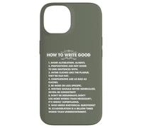 Grammar Pun English Language Fun Teacher Principle Coque pour iPhone 14