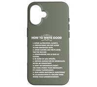 Grammar Pun English Language Fun Teacher Principle Coque pour iPhone 16