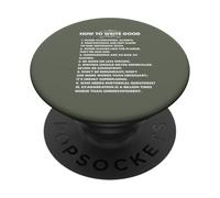 Grammar Pun English Language Fun Teacher Principle PopSockets PopGrip Adhésif