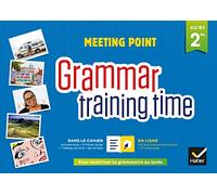 Grammar training time - Anglais 2de Éd. 2018 - Cahier grammaire + site