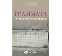Grammata - Abrégé De Grammaire Grecque