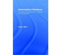 Grammatical Relations Shankara Bhat, D. N., Bhat, D. N. S., Bhat D. , N. S. (Auteur)