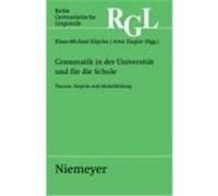 Grammatik In Der Universität Und Für Die Schule