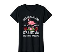 Grammingo, comme Une Grand-mère Normale, mais Encore Plus génial pour Les Femmes T-Shirt Graphique avec Valeur, Femme, Noir, XS