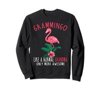Grammingo Like an Grandma Only Cadeau Flamant Rose Sweatshirt