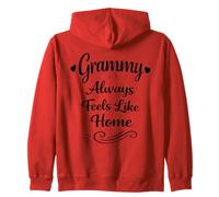 Grammy Always Feels Like Home - Proud Loving Family Grandma Sweat à Capuche