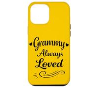 Grammy Always Loved - Grand-mère de Famille rétro fière et aimante Coque pour iPhone 12 Pro Max